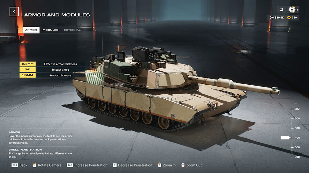 World of Tanks HEAT（WoTHEAT）　車輌カスタマイズスクリーンショット