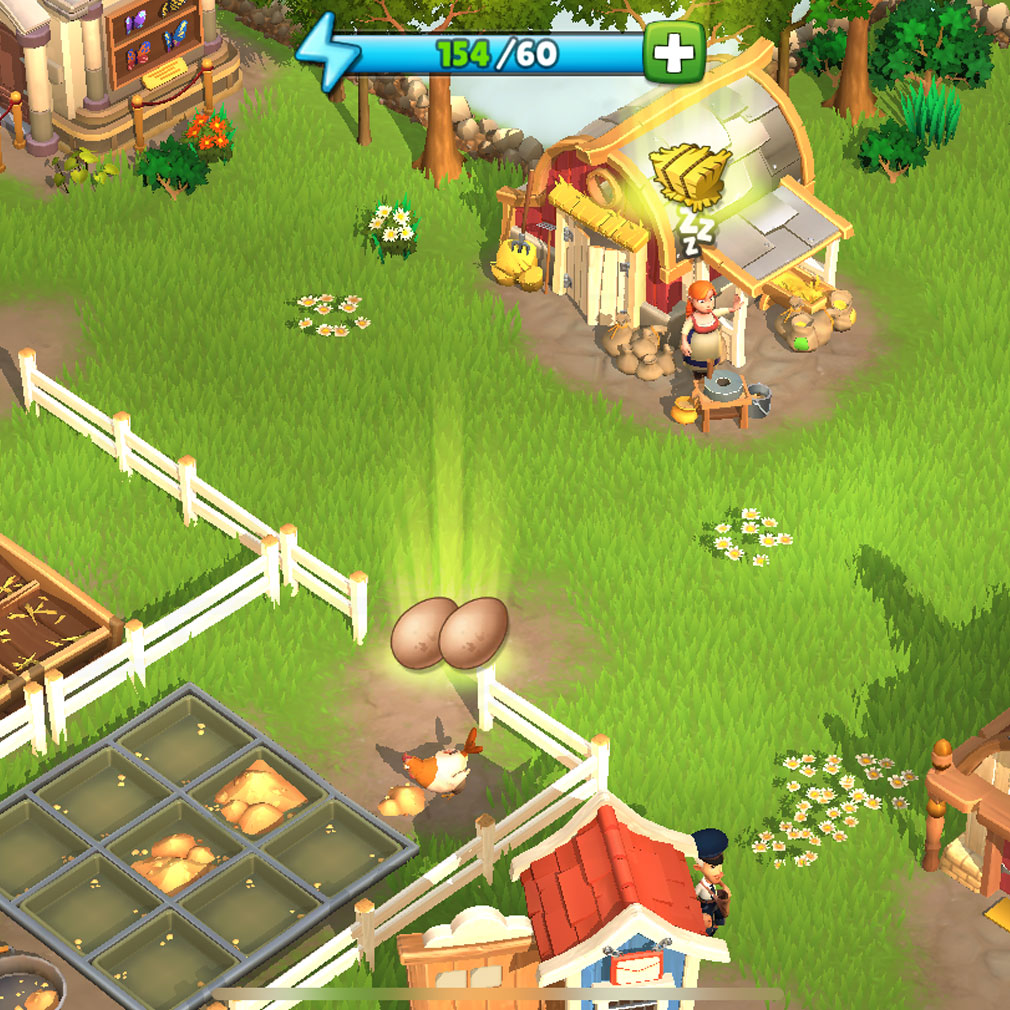 Sunrise Village（サンライズビレッジ）　農場経営スクリーンショット