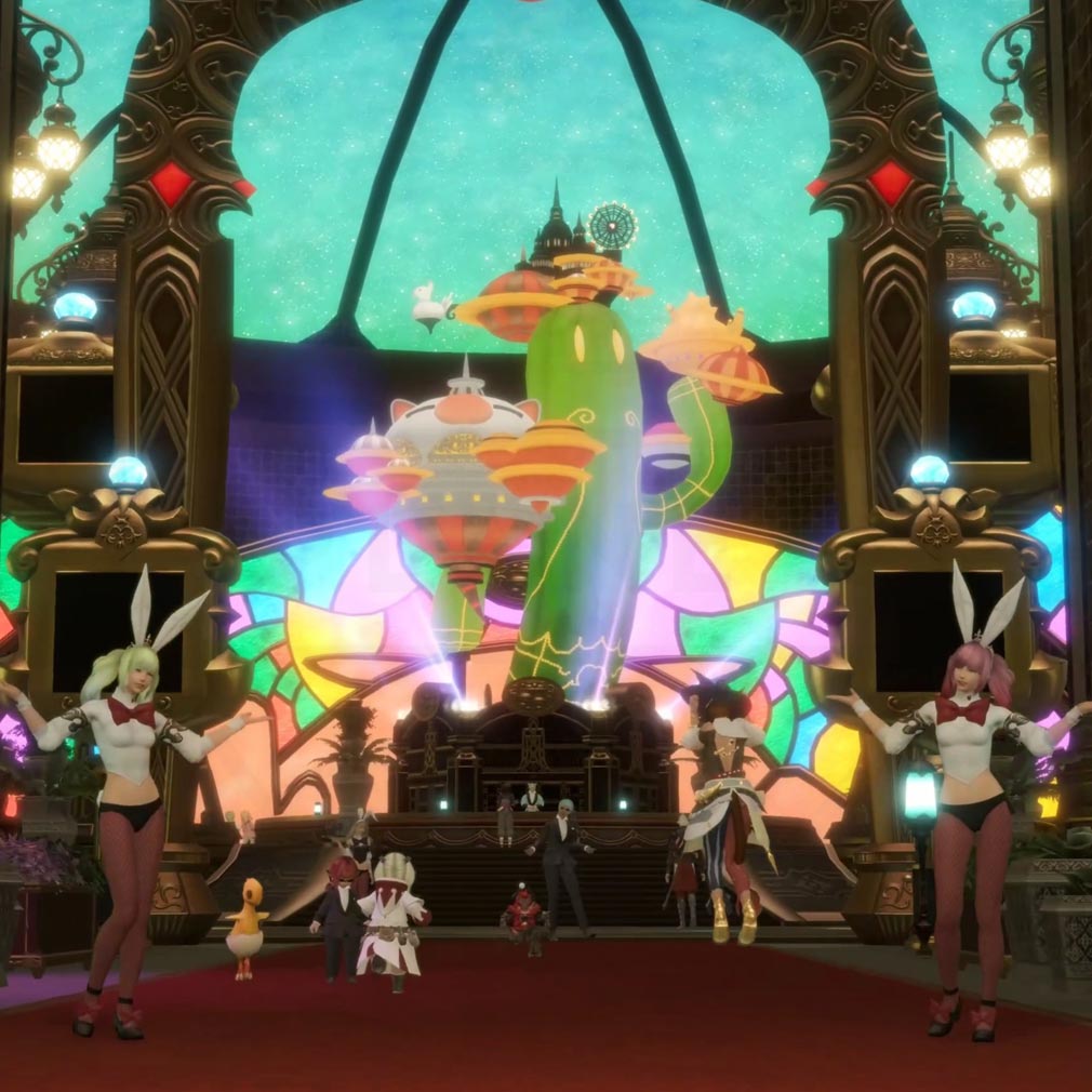 ファイナルファンタジーXIV モバイル（FF14モバイル）　娯楽施設も楽しめるスクリーンショット