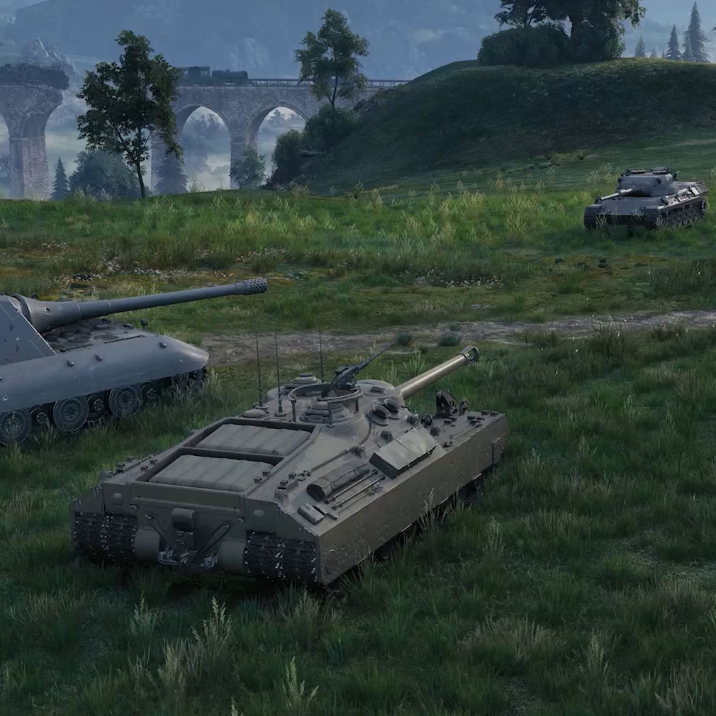 World of Tanks（ワールドオブタンクス）WoT　マルチ戦車バトルスクリーンショット