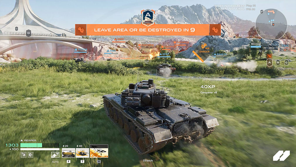 World of Tanks HEAT（WoTHEAT）　『爆撃』イベントスクリーンショット