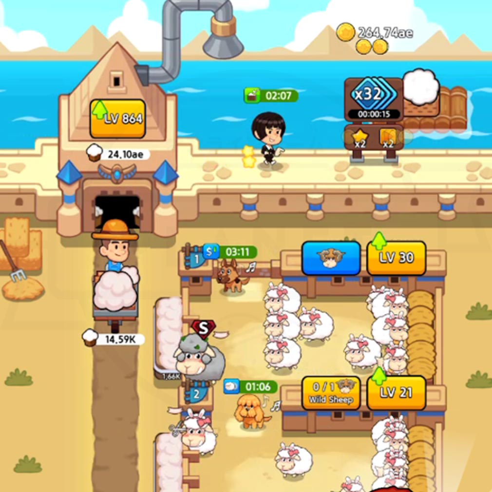 Sheep Farm（シープファーム）　羊管理スクリーンショット