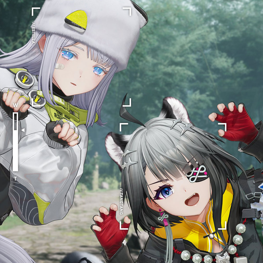 アークナイツ エンドフィールド 美麗なキャラクター紹介イメージ