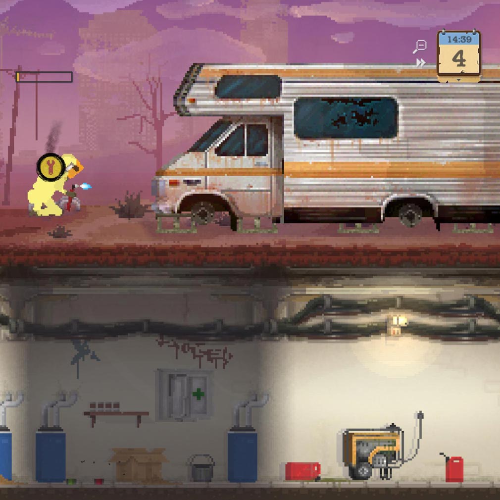 Sheltered 重要な物資を探索するスクリーンショット