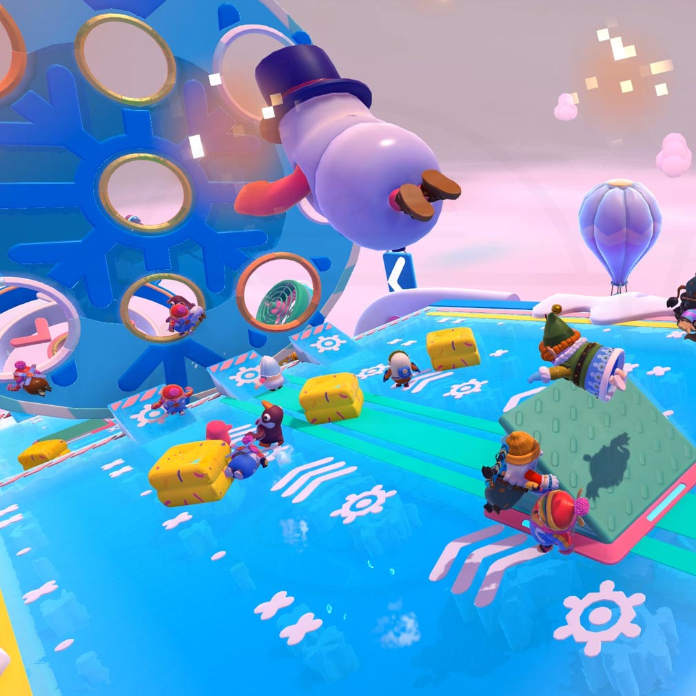 Fall Guys Ultimate Knockout(フォールガイズ アルティメット ノックアウト) 色んなマップが登場するスクリーンショット