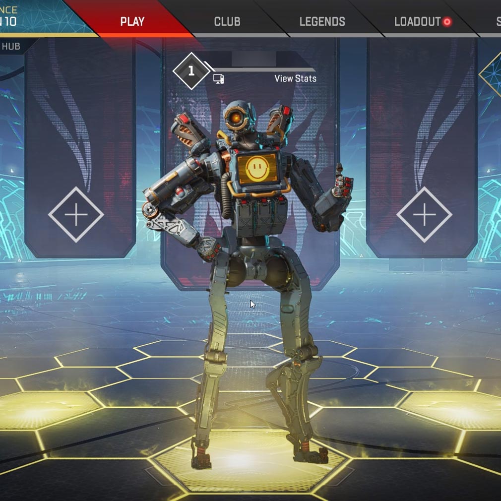 Apex Legends キャラ選択スクリーンショット