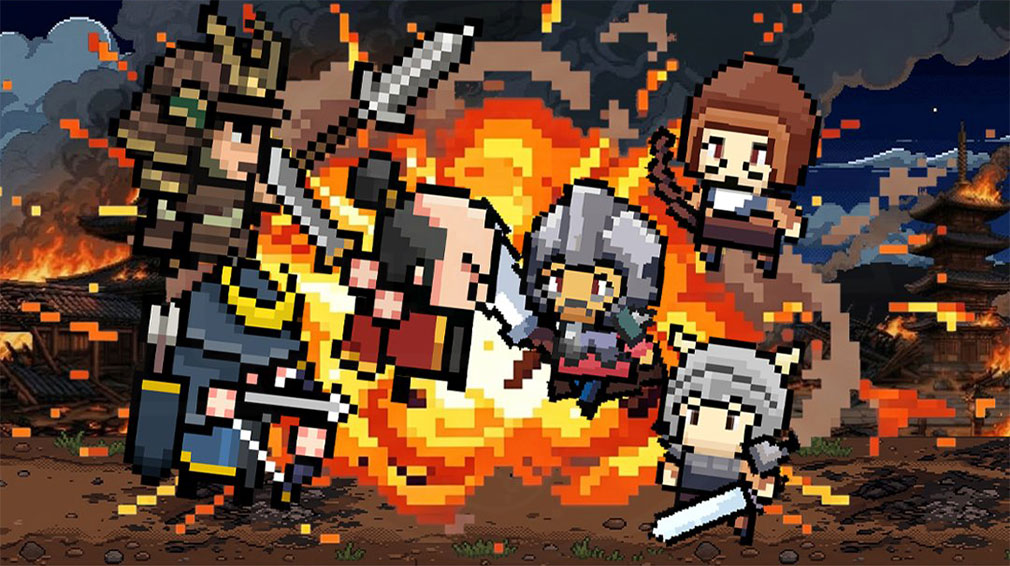 ドット戦記　ドットバトル紹介イメージ