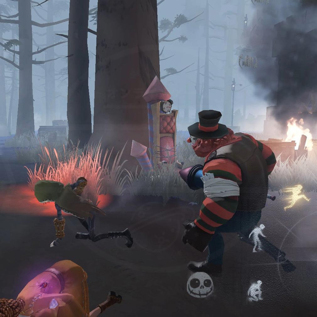 Identity V/アイデンティティー5（第五人格）　ハンターとサバイバーのバトルスクリーンショット