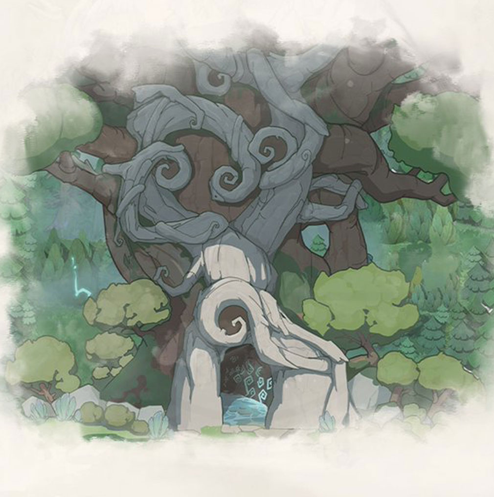 杖と剣の伝説(ツエケン) 世界観『森の国』紹介イメージ