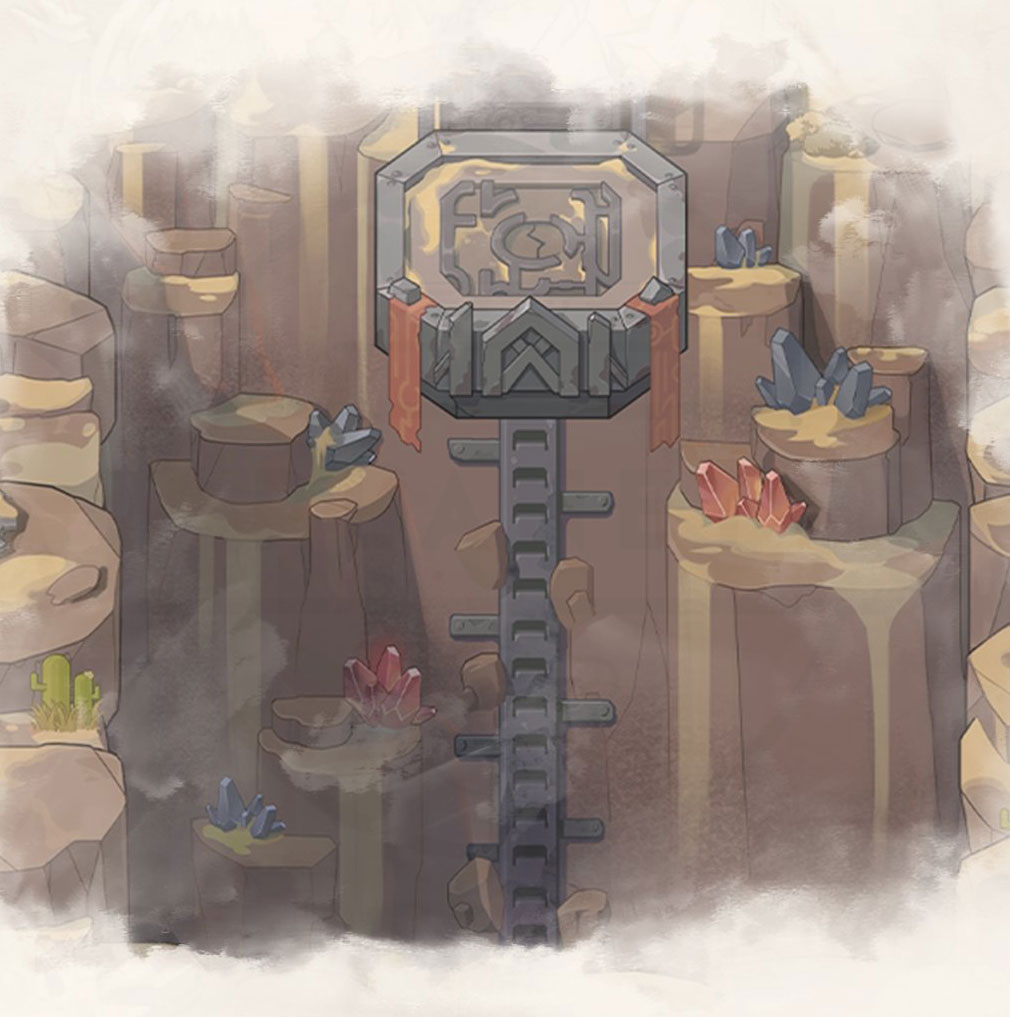 杖と剣の伝説(ツエケン) 世界観『山の国』紹介イメージ
