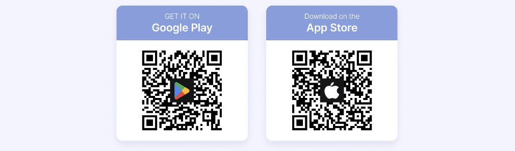 PURPLE(パープル) Google Play/App Storeの公式QRコードスクリーンショット