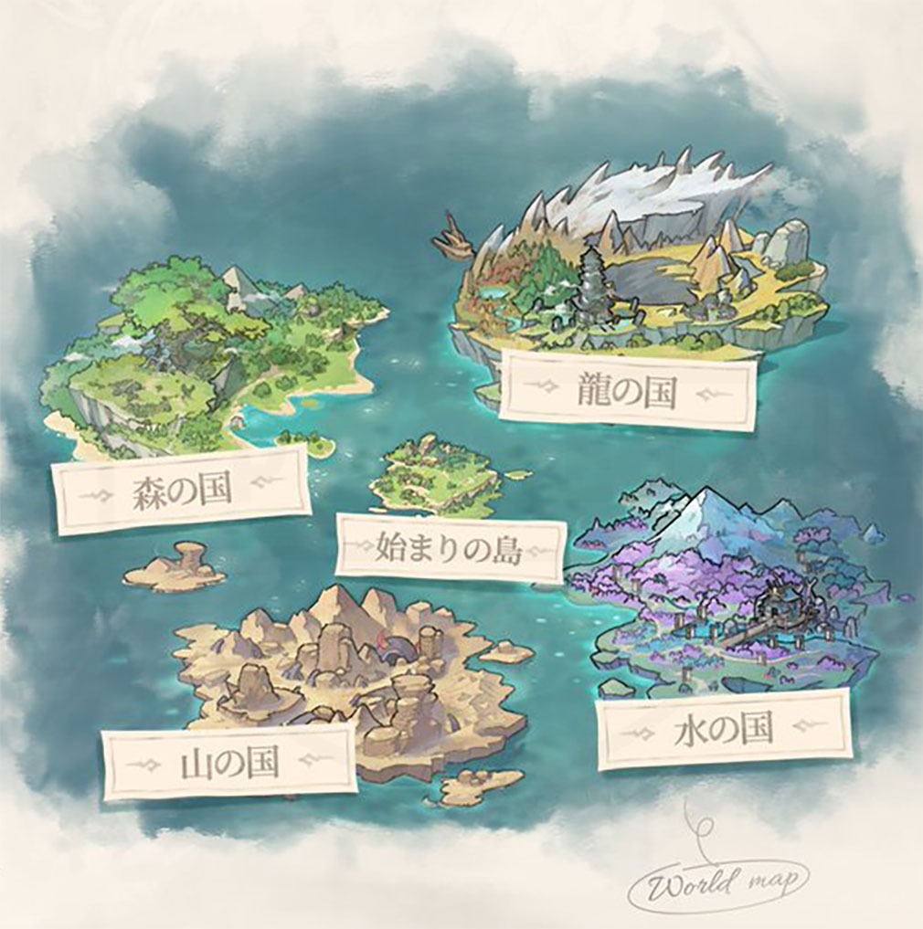 杖と剣の伝説(ツエケン) 世界観『カンスティン』紹介イメージ
