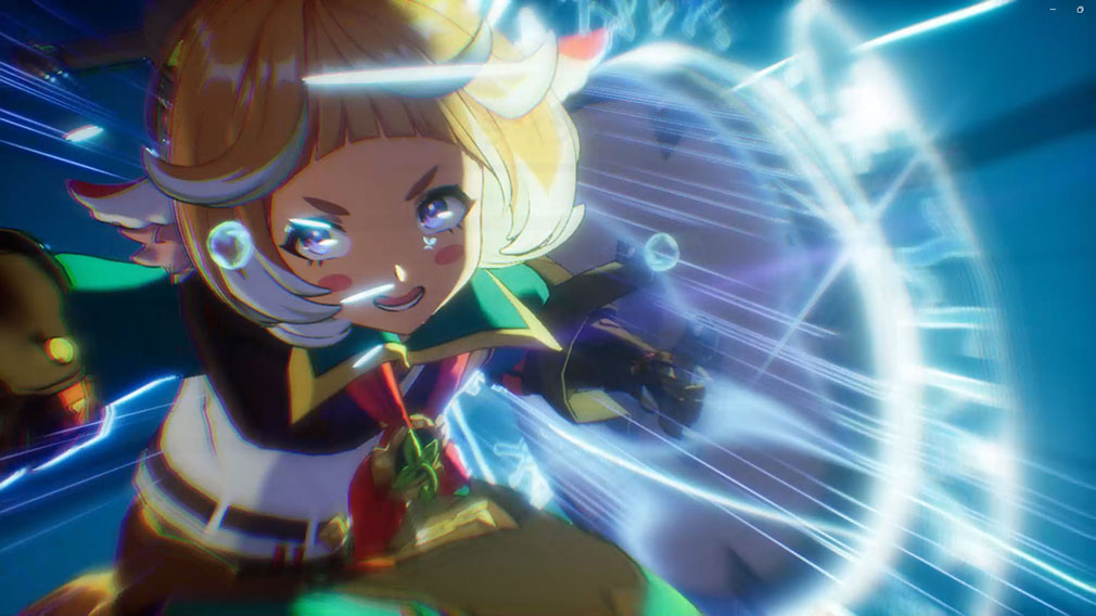 リミットゼロ ブレイカーズ(LIMIT ZERO BREAKERS) ド派手な必殺スキルを発動した時の演出スクリーンショット