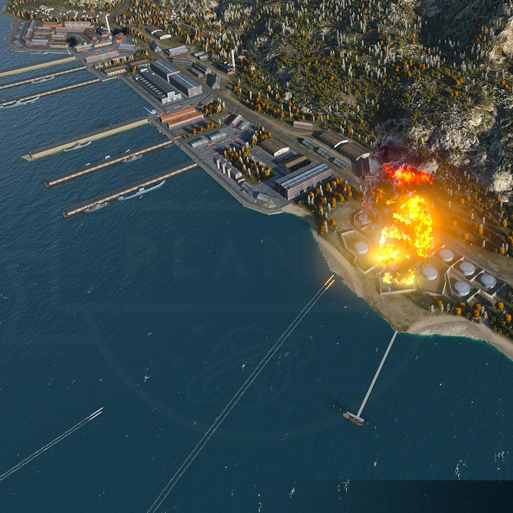 World of Warships(ワールドオブウォーシップス)WoWs 『シナリオモード』スクリーンショット