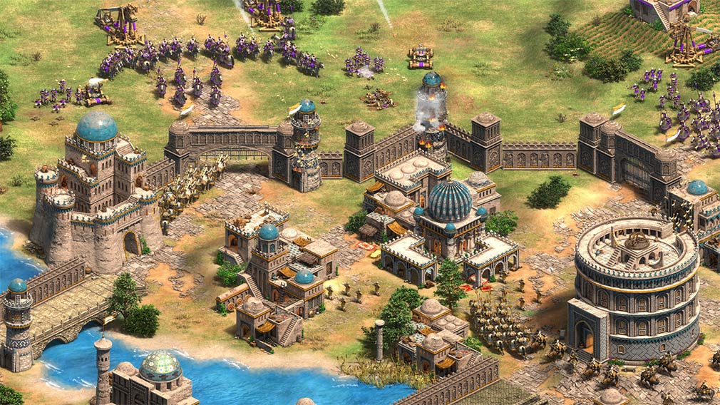 RTS（リアルタイムストラテジー）の代表作「Age of Empires II」のスクリーンショット