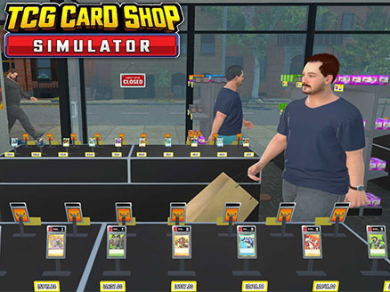 拠点を発展させる経営SLG「TCG Card Shop Simulator」イメージ