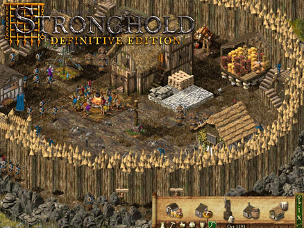 拠点を発展させるストラテジーゲーム「Stronghold: Definitive Edition」イメージ