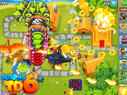 面白いTDゲーム「Bloons TD6（ブルーンズTD6）」イメージ
