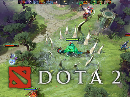 Steamで遊べるストラテジーゲーム「Dota2（ドータ2）」イメージ